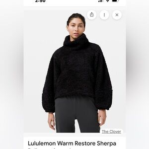 Lululemon restore Sherpa
